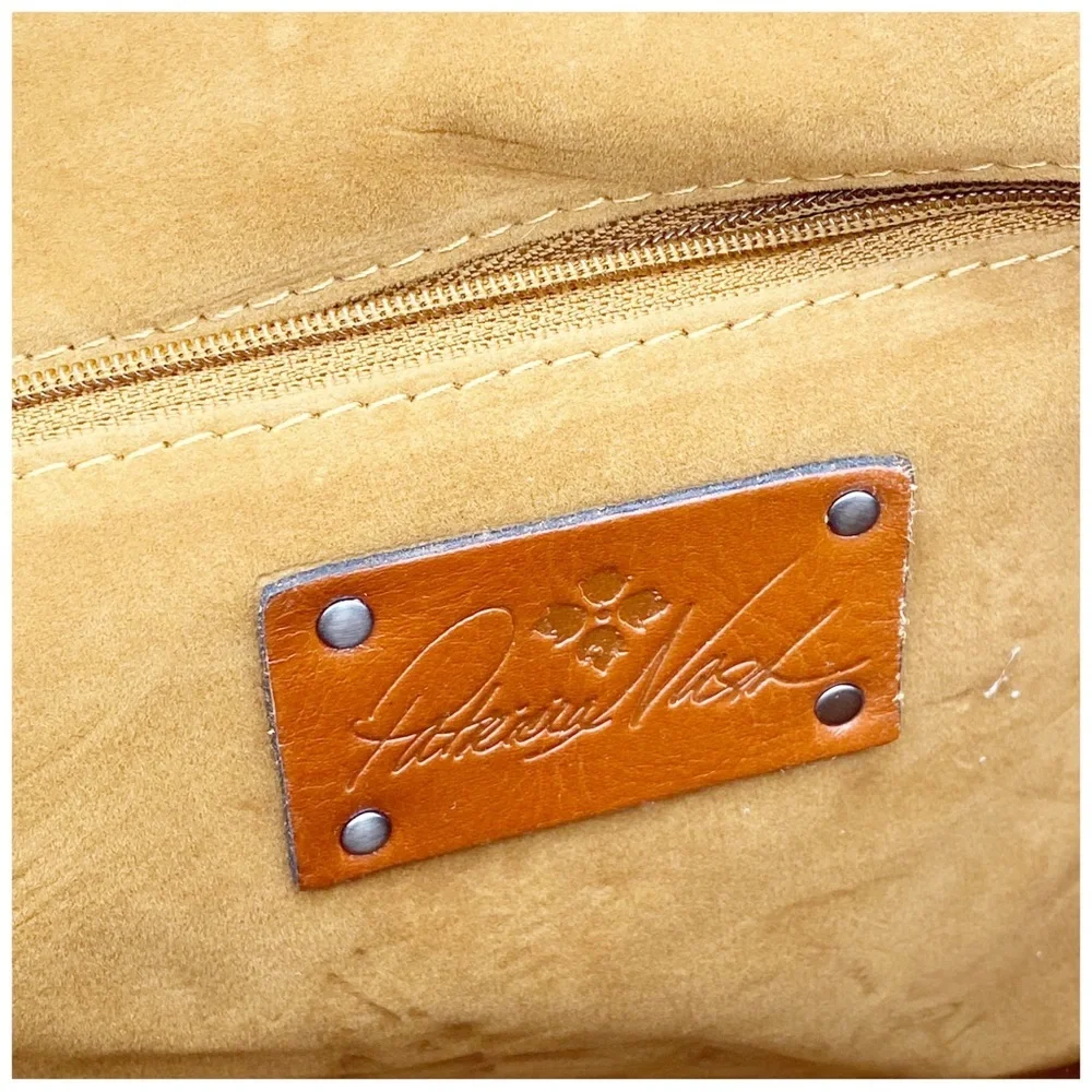 NWT Patricia Nash Meldola Dome Satchel‎ in Light Grey - Picture 12 of 12